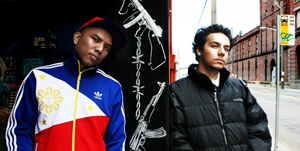 Rappers who went to college include The Blue Scholars.