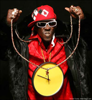Flavor Flav is a rapper with a degree from Adelphi University