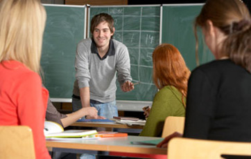 young professor